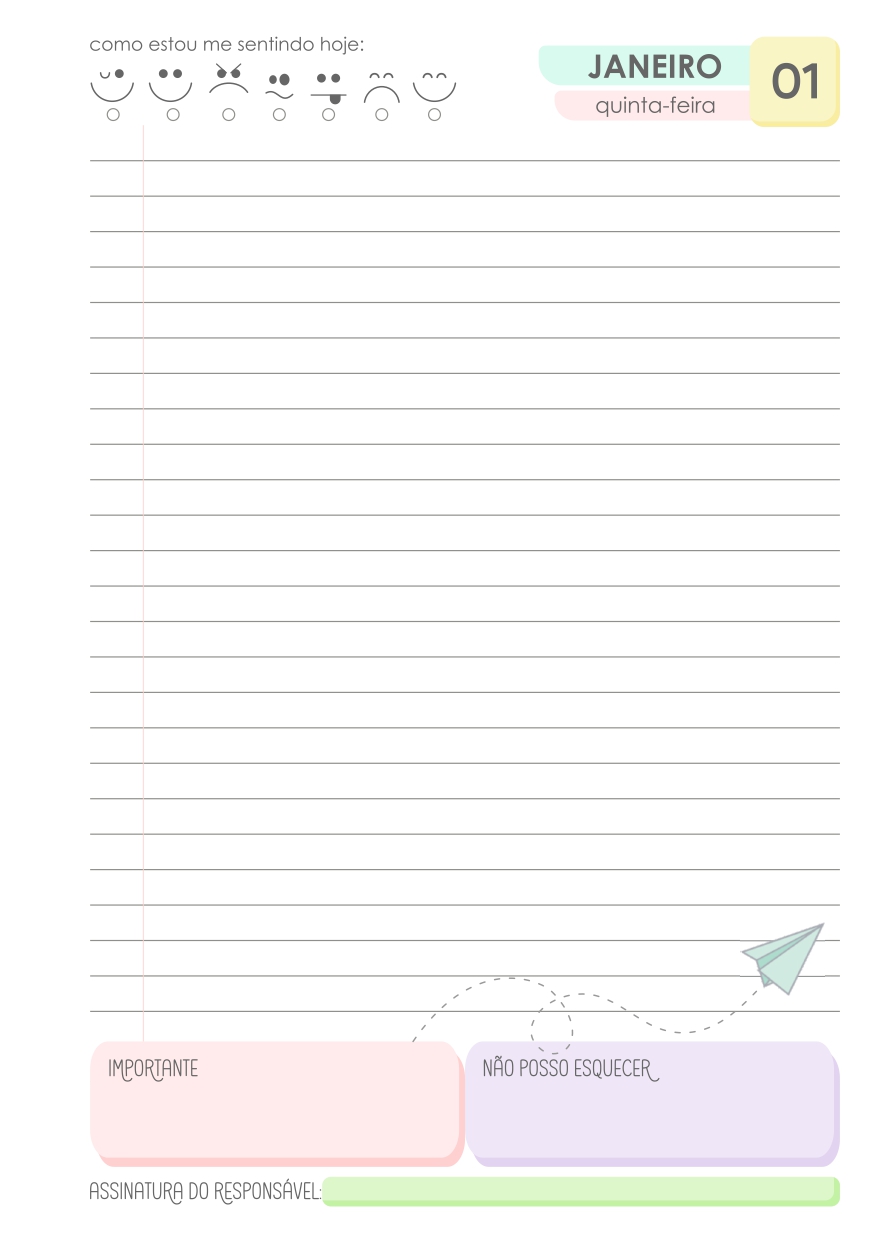 Agenda Escolar 1DPP (DATADA E PERMAMENTE)