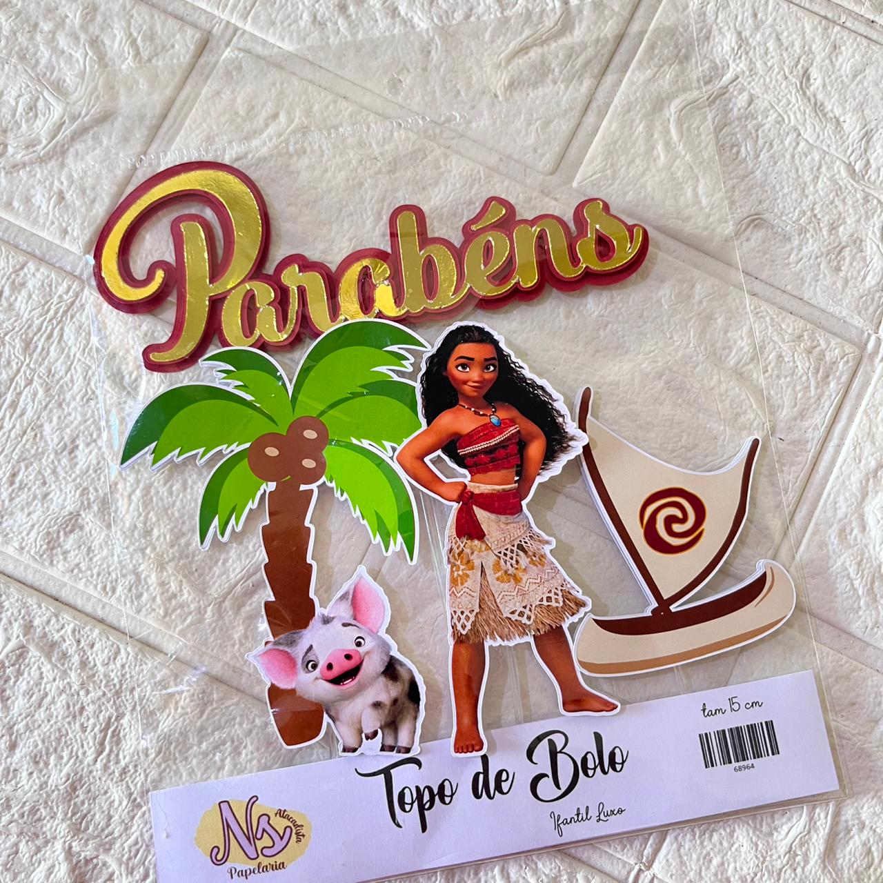 TOPO DE BOLO INFANTIL LUXO