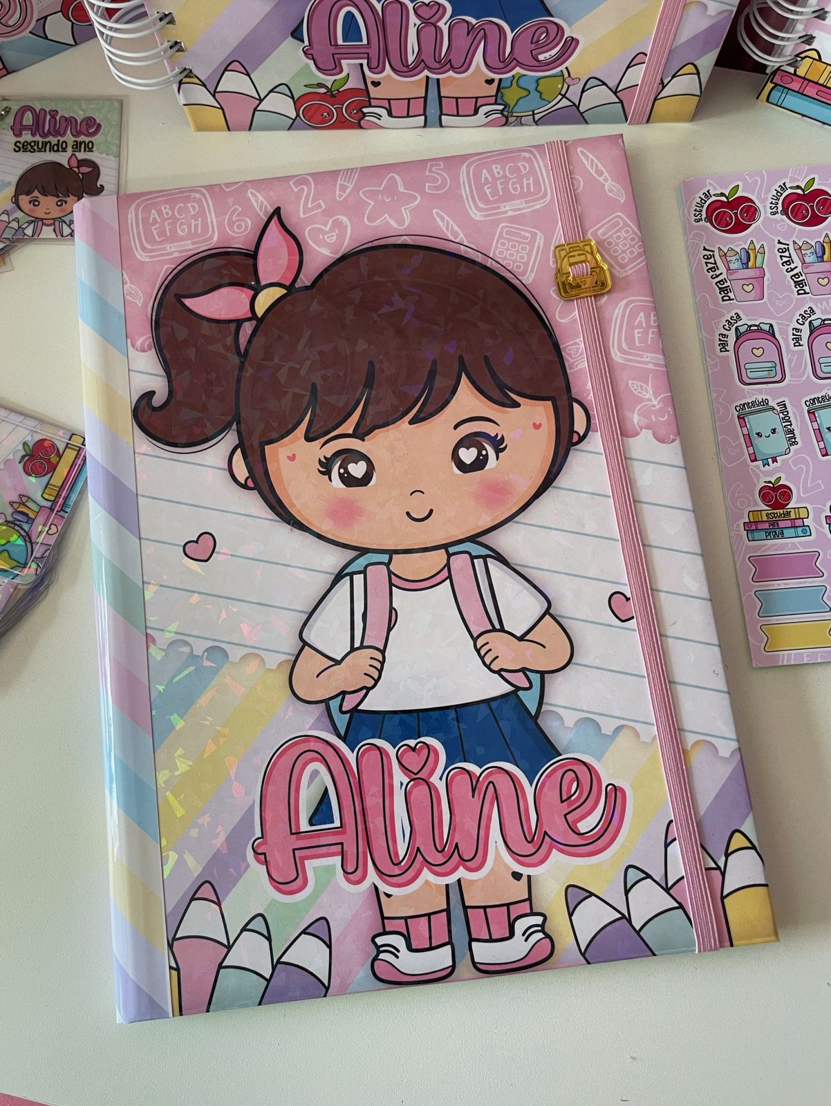 Caderno Brochura Grande Personalizado