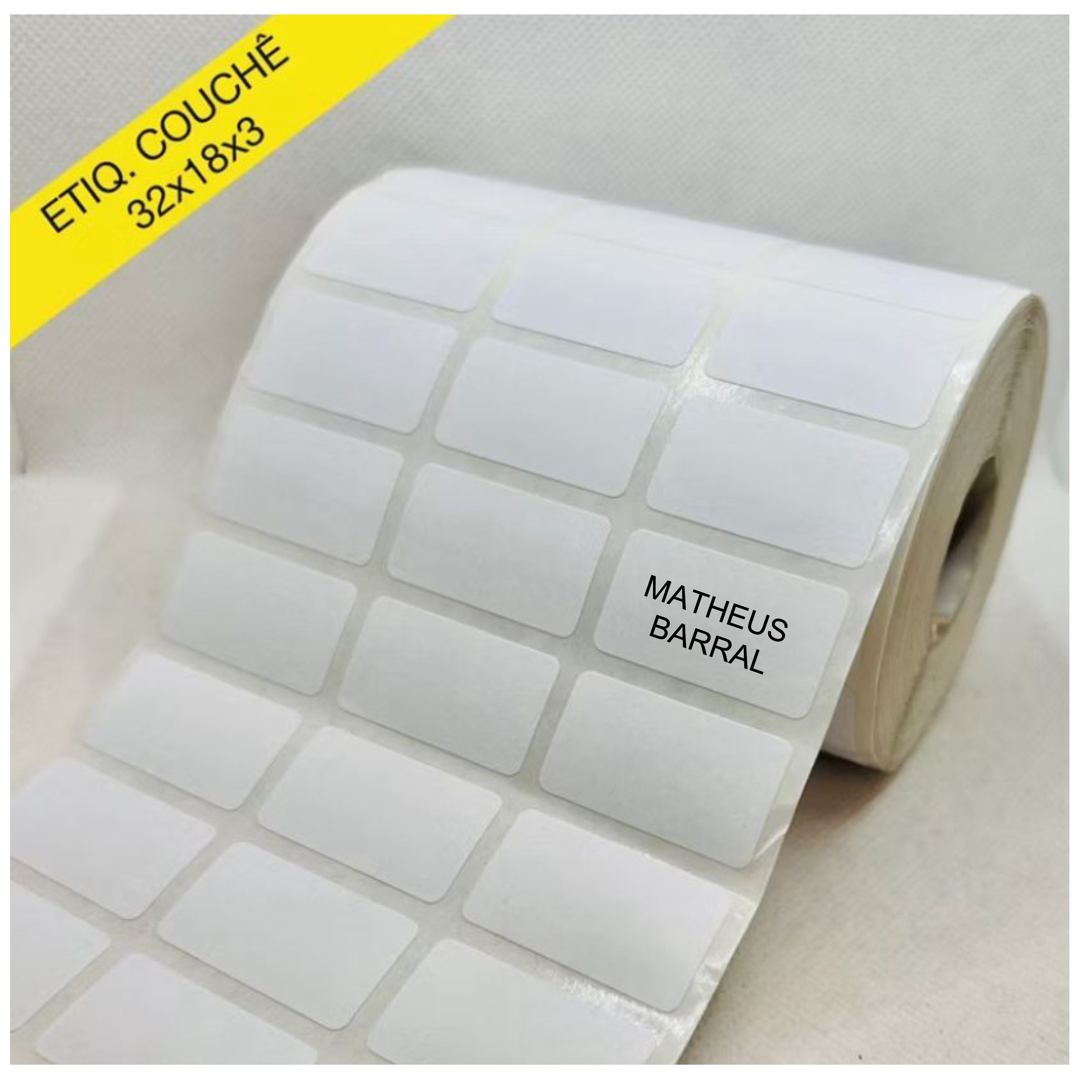 Etiqueta Personalizada com Nome