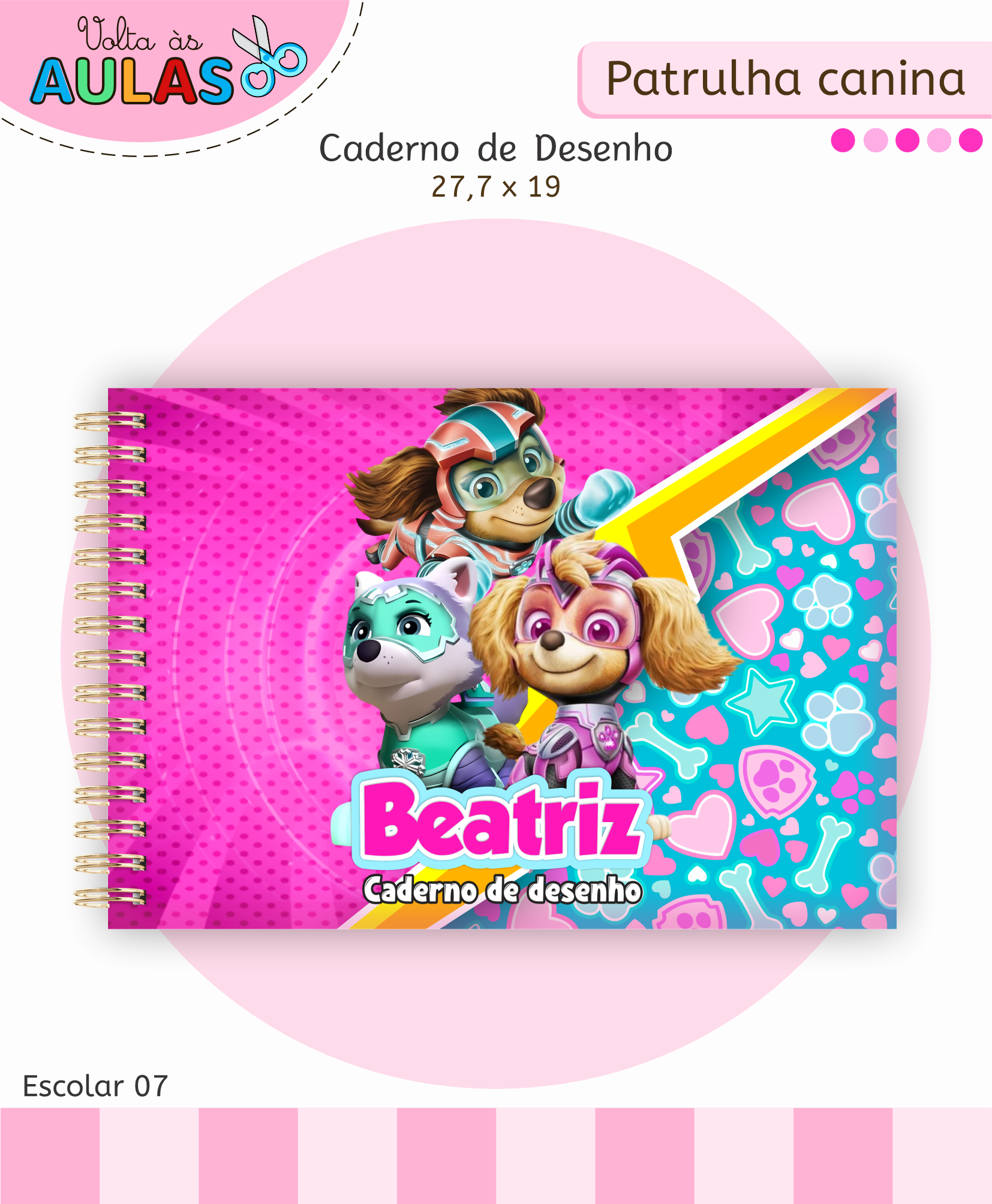Caderno de desenho
