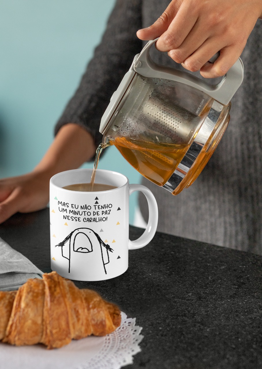 Caneca Branca Personalizada