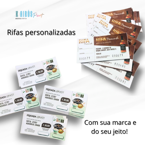 Rifas Personalizadas - 100 Números
