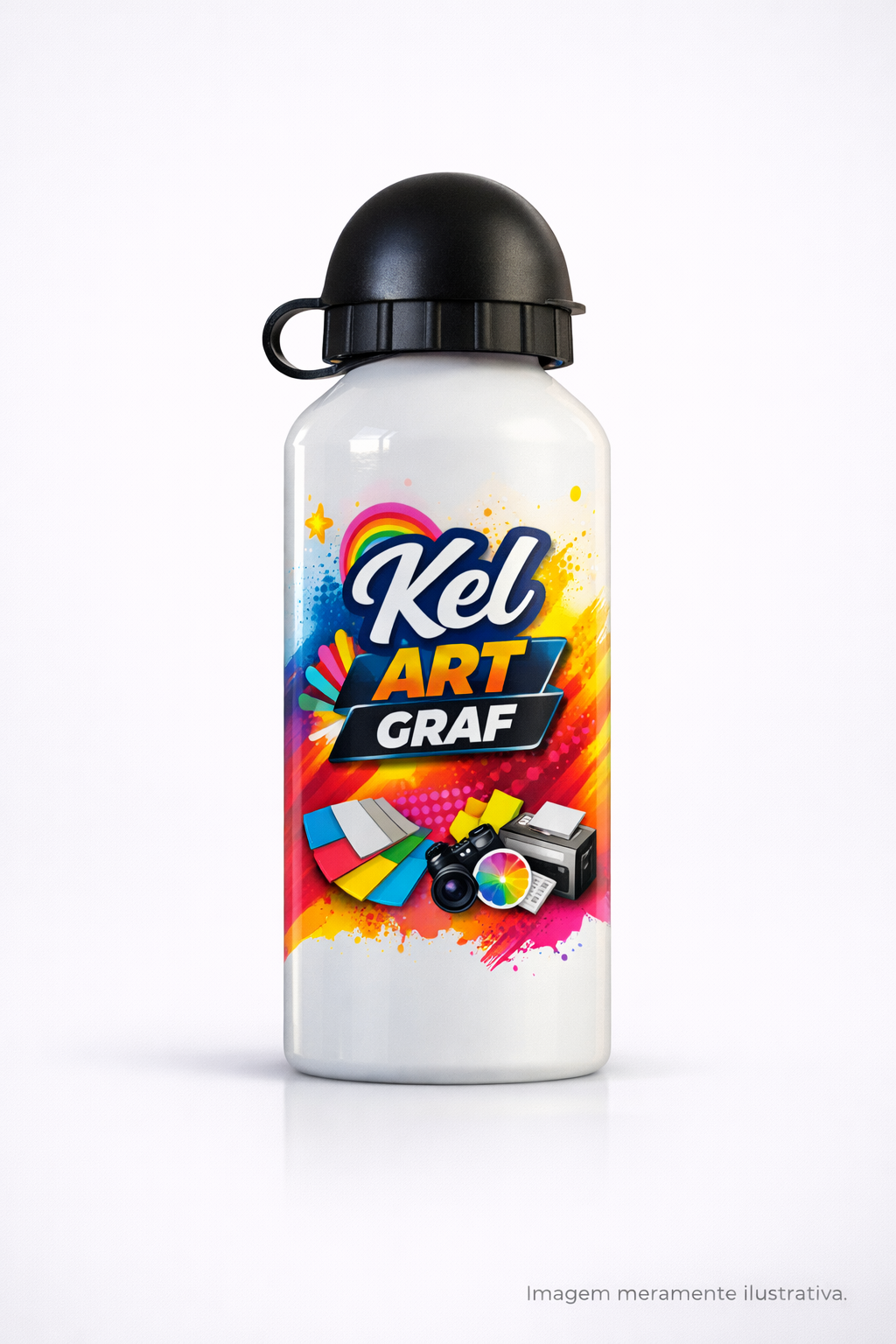 Garrafa (Squeeze) Tampa Bola