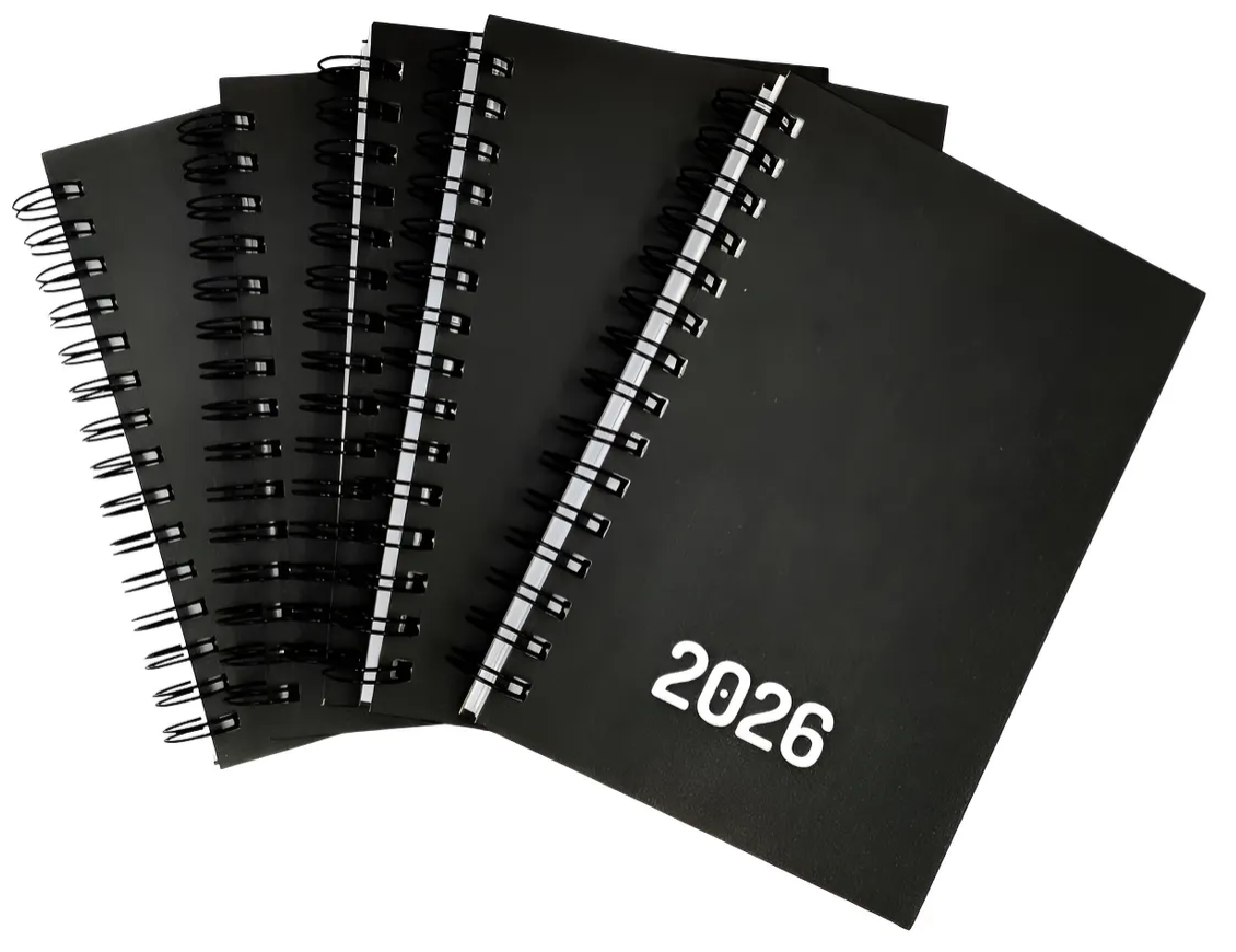 AGENDA A5 ANUAL 2DPP C/ ADESIVOS