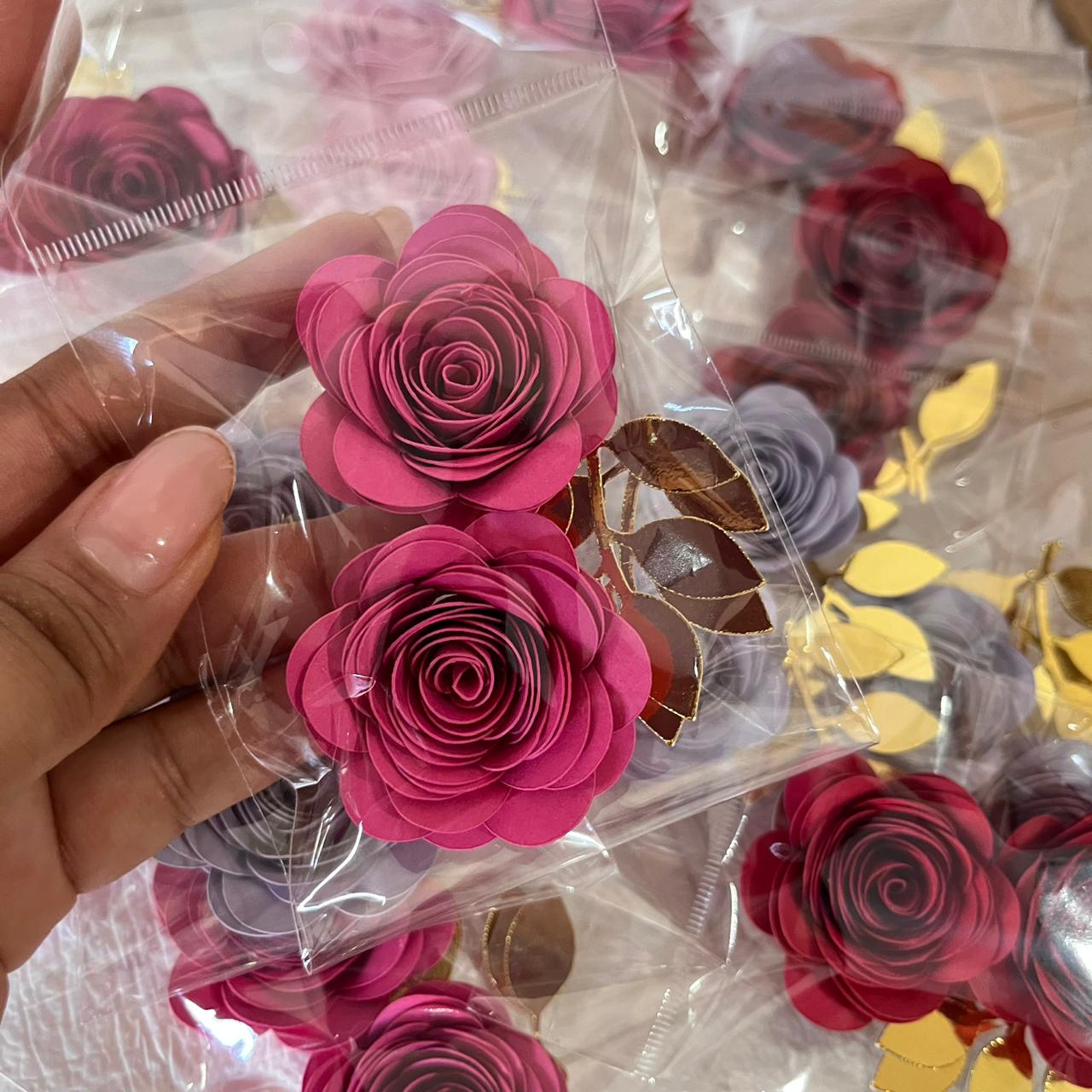 PACOTE COM 2 ROSETAS P