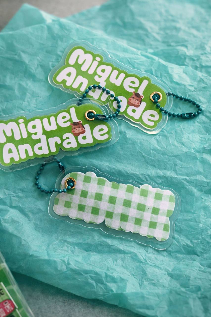 Chaveiro Personalizado - Aprox 7cm