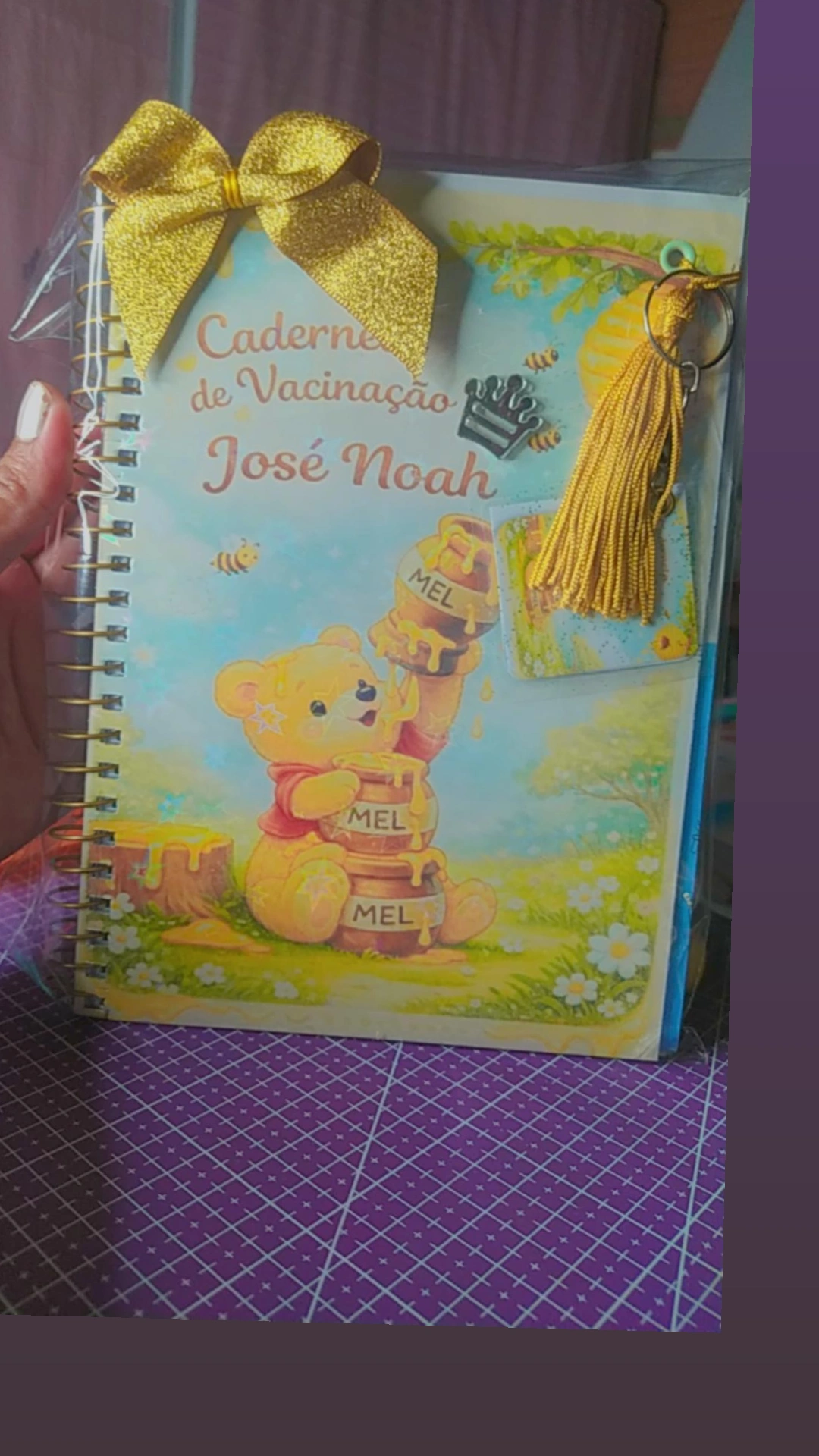 Caderneta de vacinação personalizada