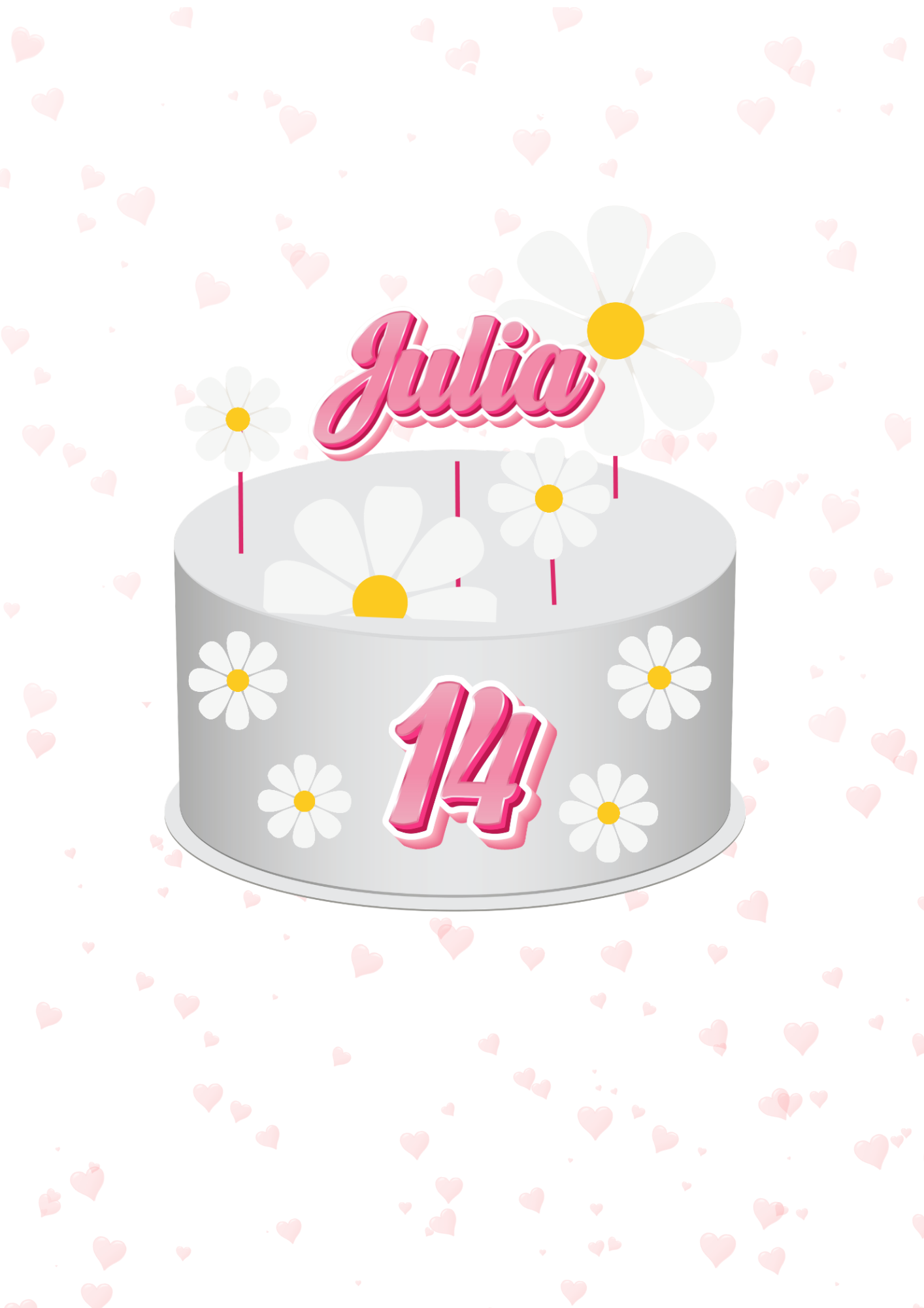 Topper de bolo
