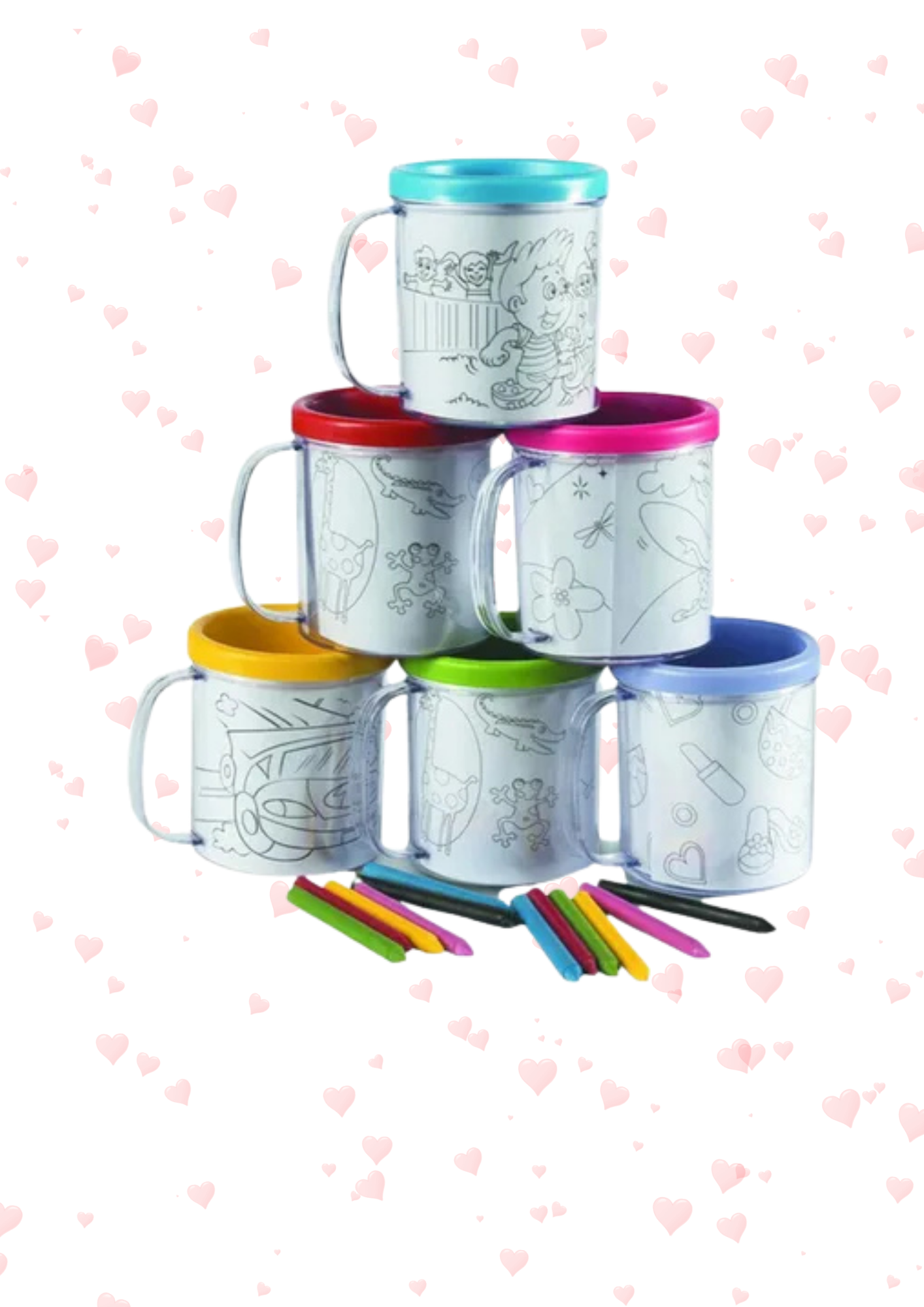 Caneca de colorir