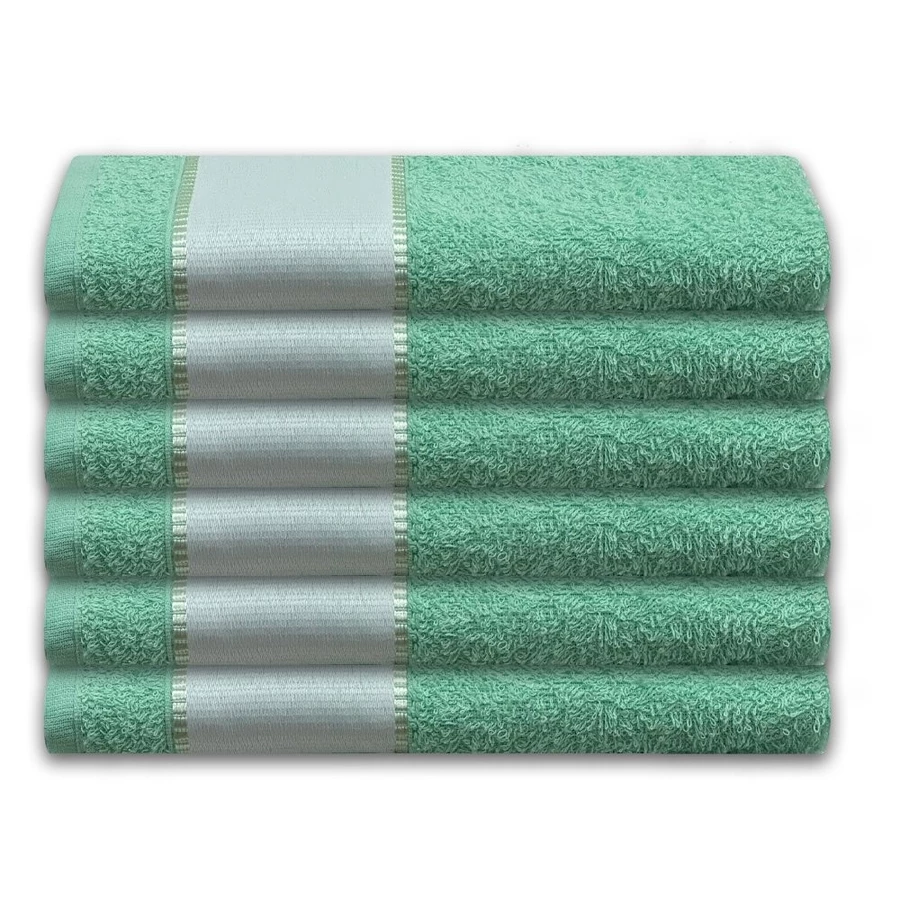 TOALHINHAS DE LAVABO VERDE AQUA