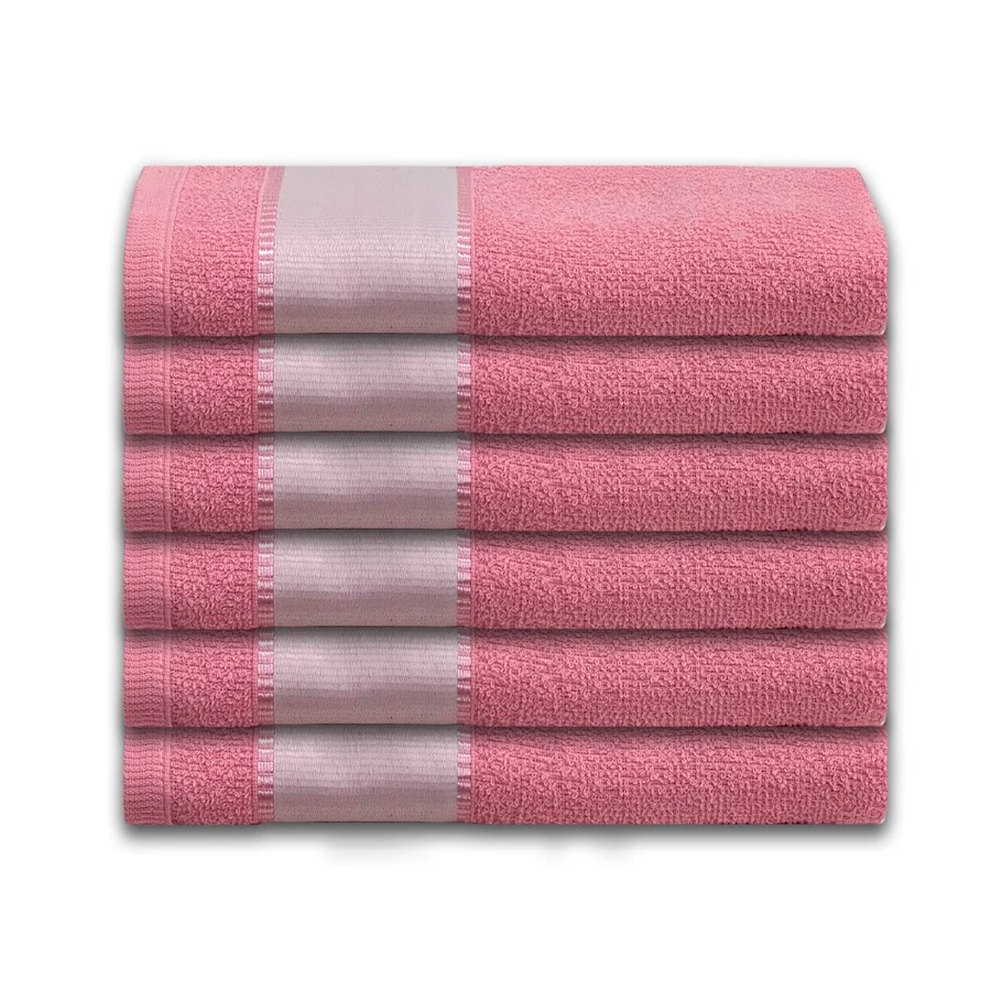 TOALHINHAS DE LAVABO ROSA CLARO