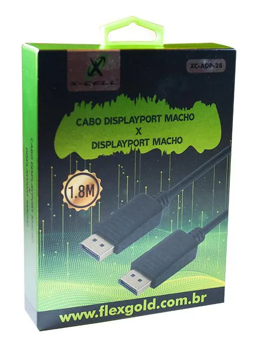 CABO DISPLAYPORT X DISPLAYPORT XC-ADP-28 - X-CELL