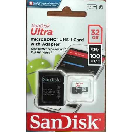 CARTÃO DE MEMORIA ULTRA MICROSDHC 32GB - SANDISK