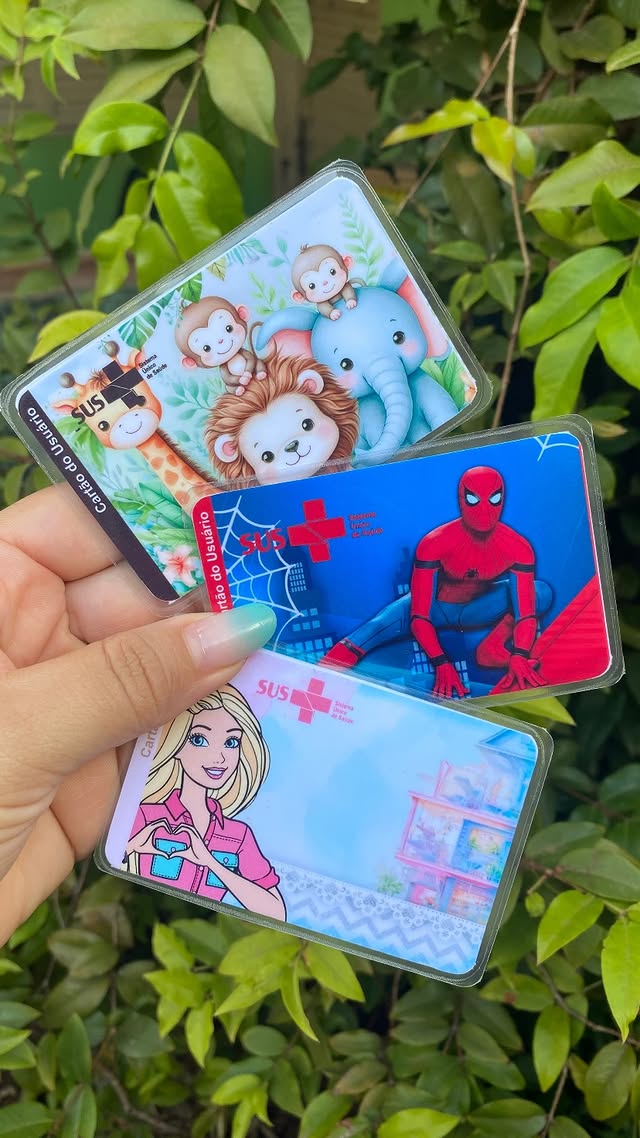 CARTÃO SUS PERSONALIZADO