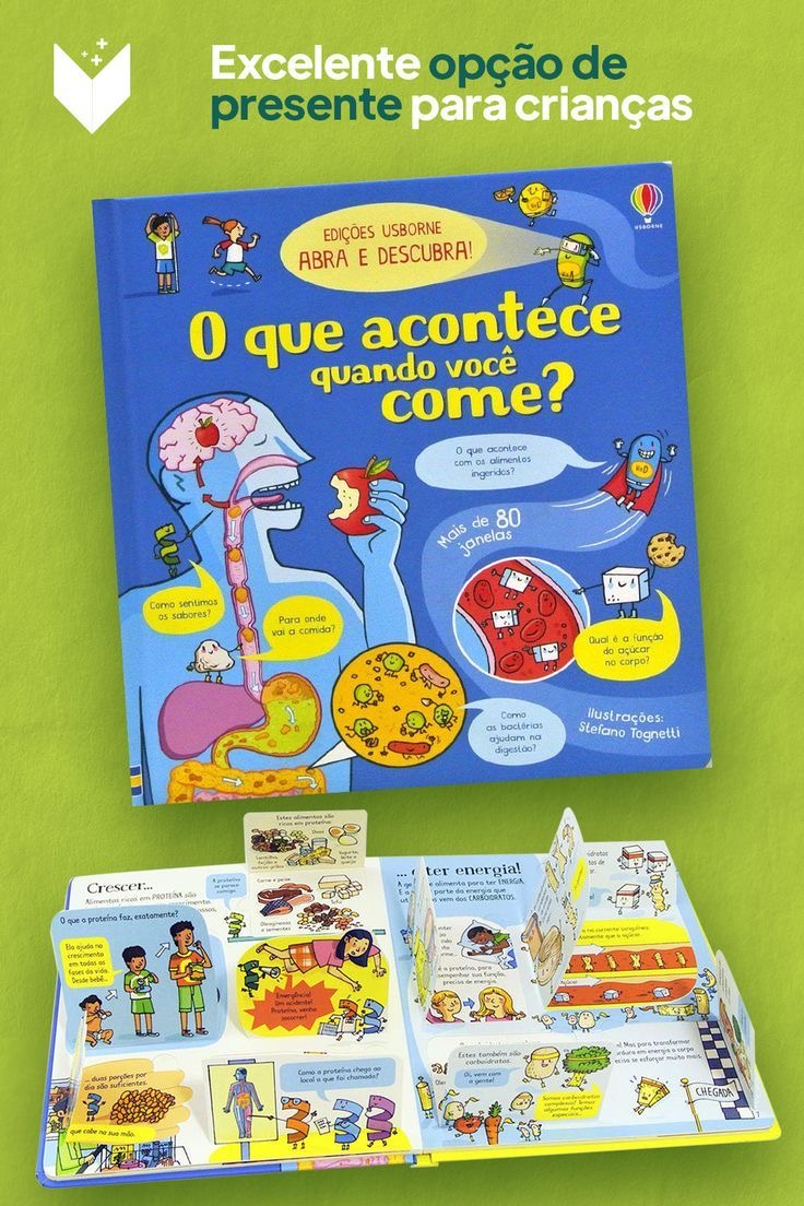 Livro Interativo - O que acontece quando você come?