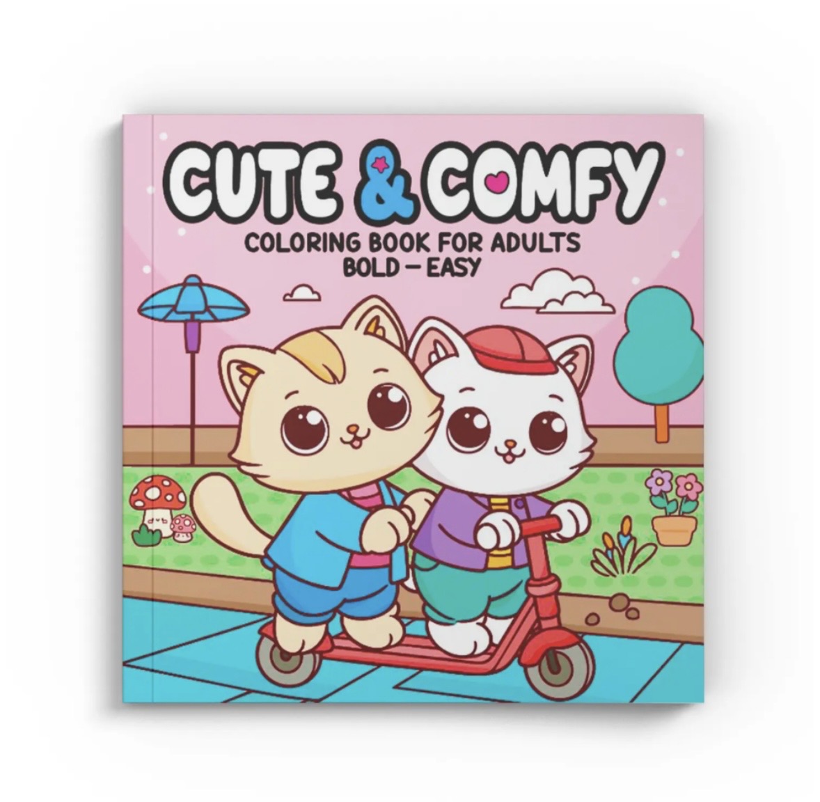 Livro de Colorir - Cute & Comfy