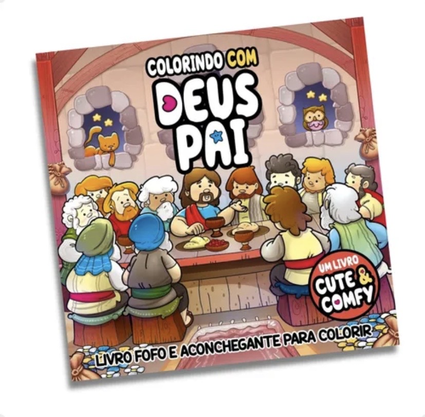 Livro de Colorir - Colorindo Com Deus Pai
