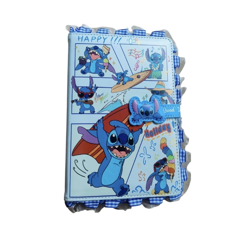 Caderno Stitch com Fecho