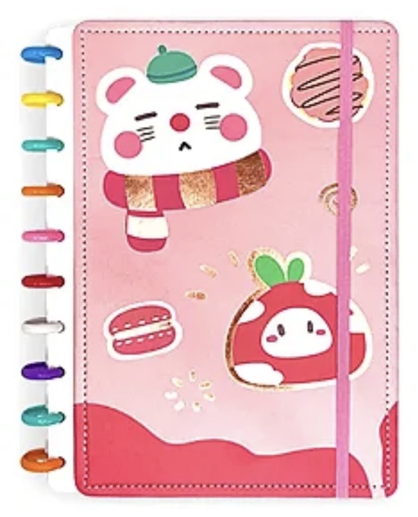 Caderno inteligente Pequeno rosa pool