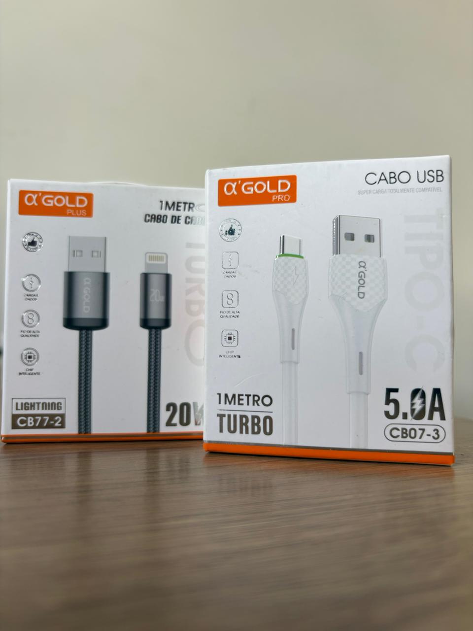 Cabo carregador turbo (1 metro de cabo)