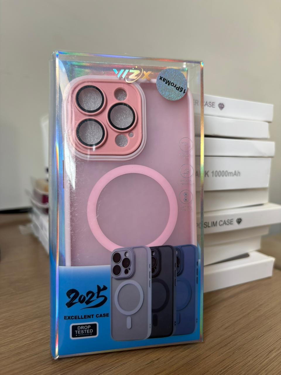 Capinha com proteção de câmera