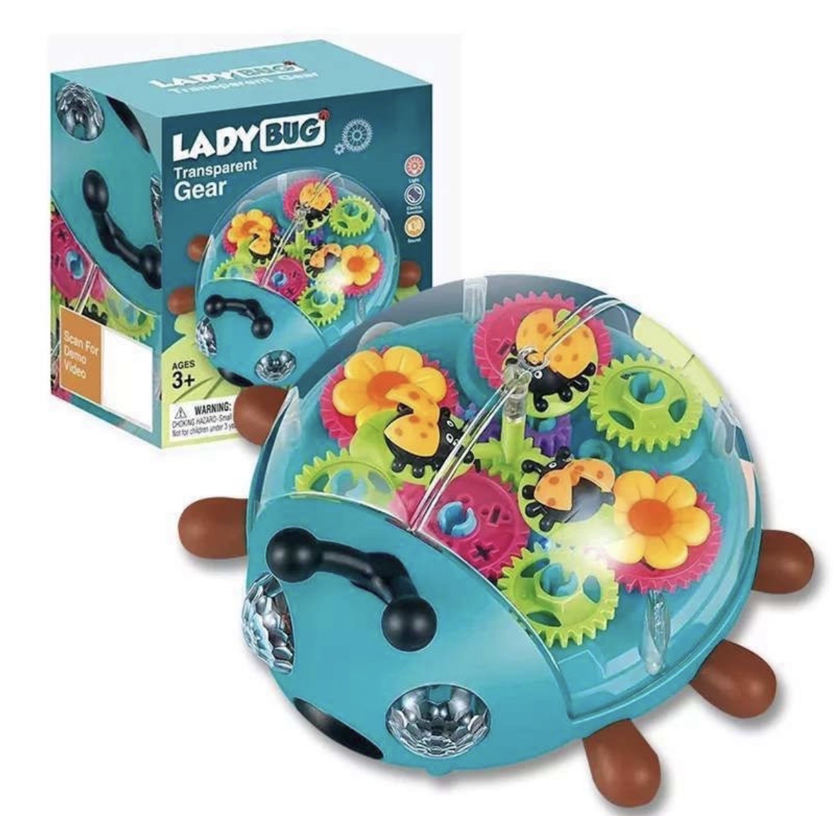 Brinquedo Joaninha Musical