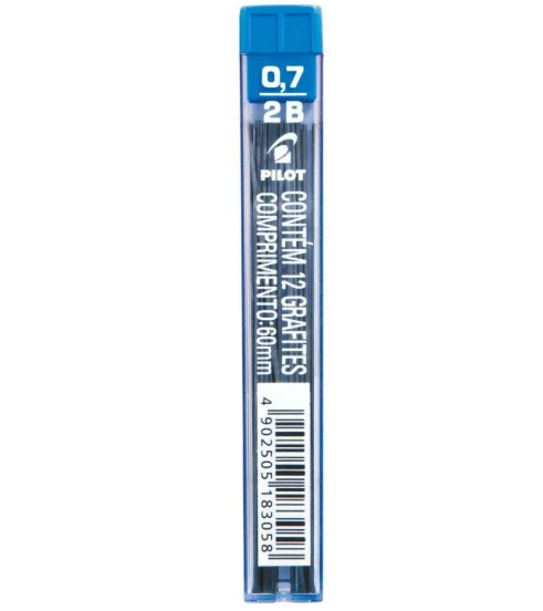Grafite p/ Lapiseira 0.7 mm 2B