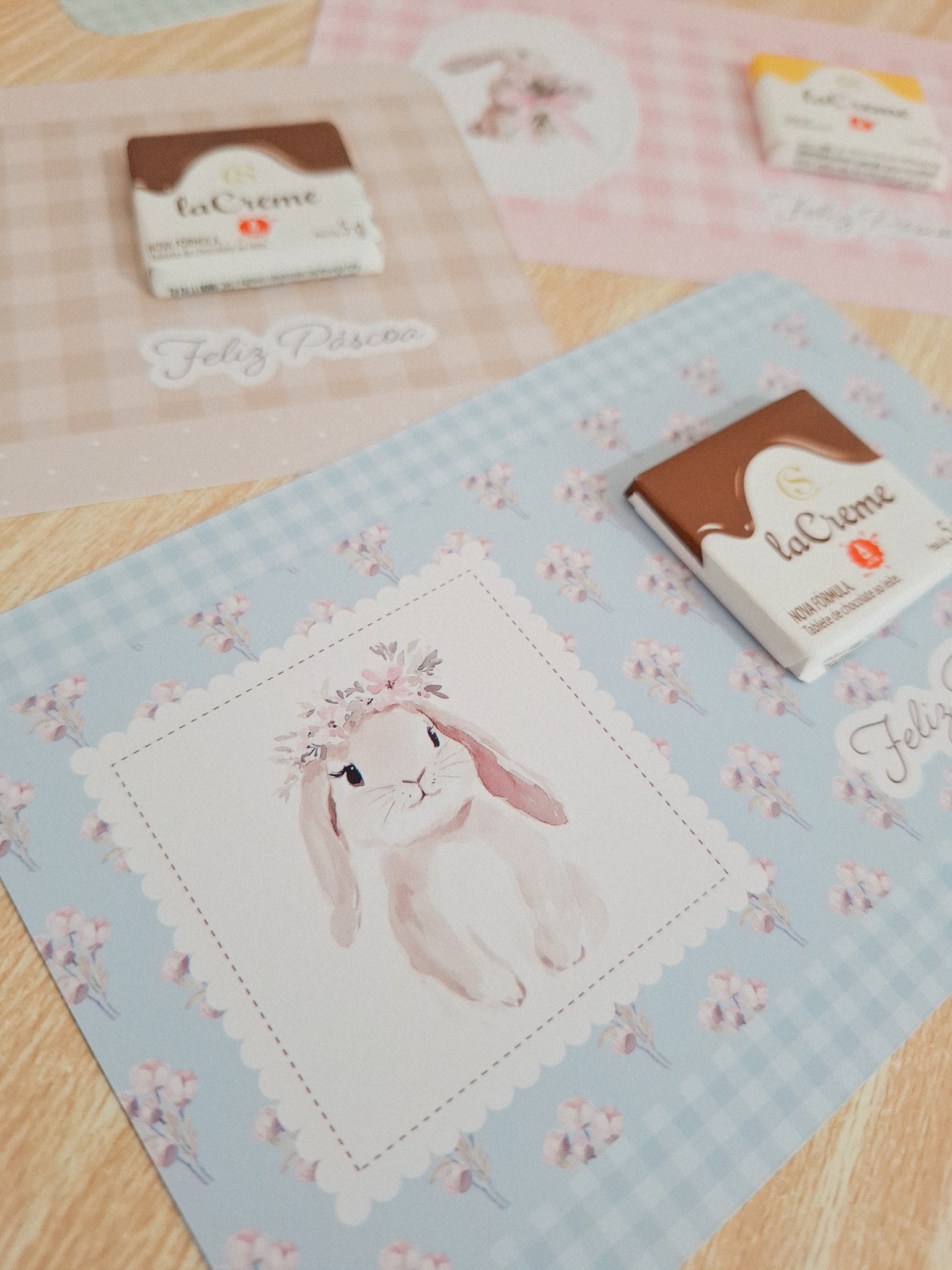 Card chocolate LaCreme