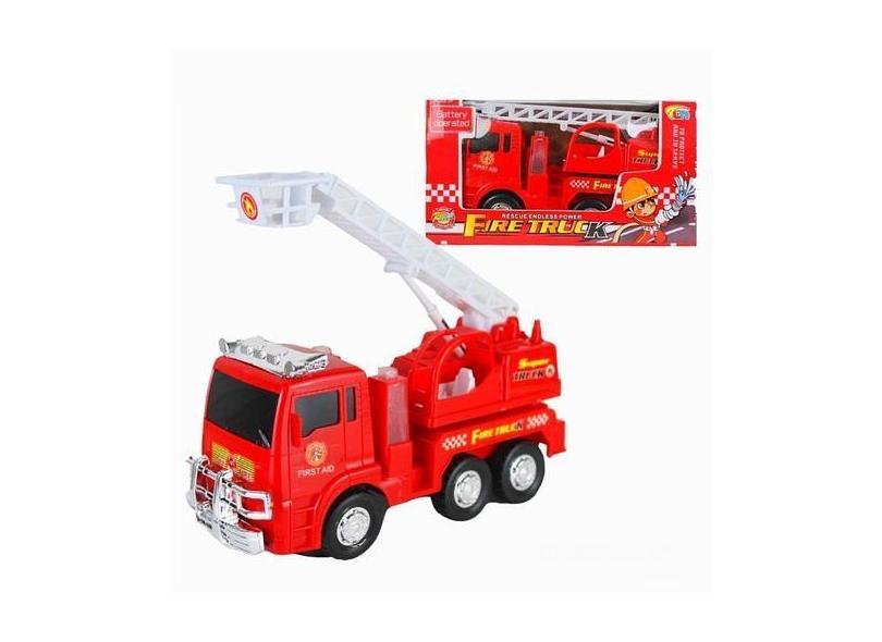 Caminhão de Bombeiro Com Luzes e Som