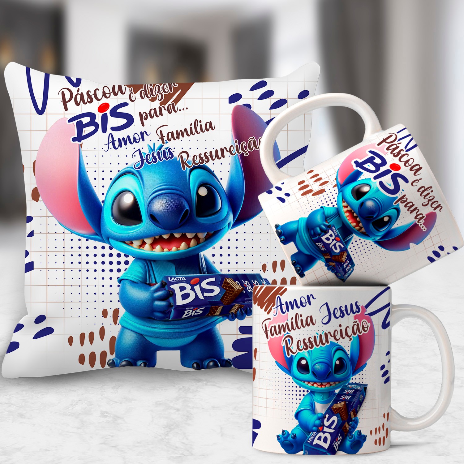 Kit almofada + Caneca