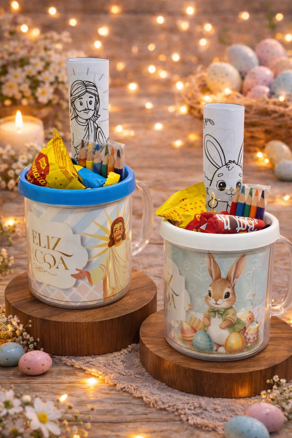 Caneca rosqueavel + acessorios