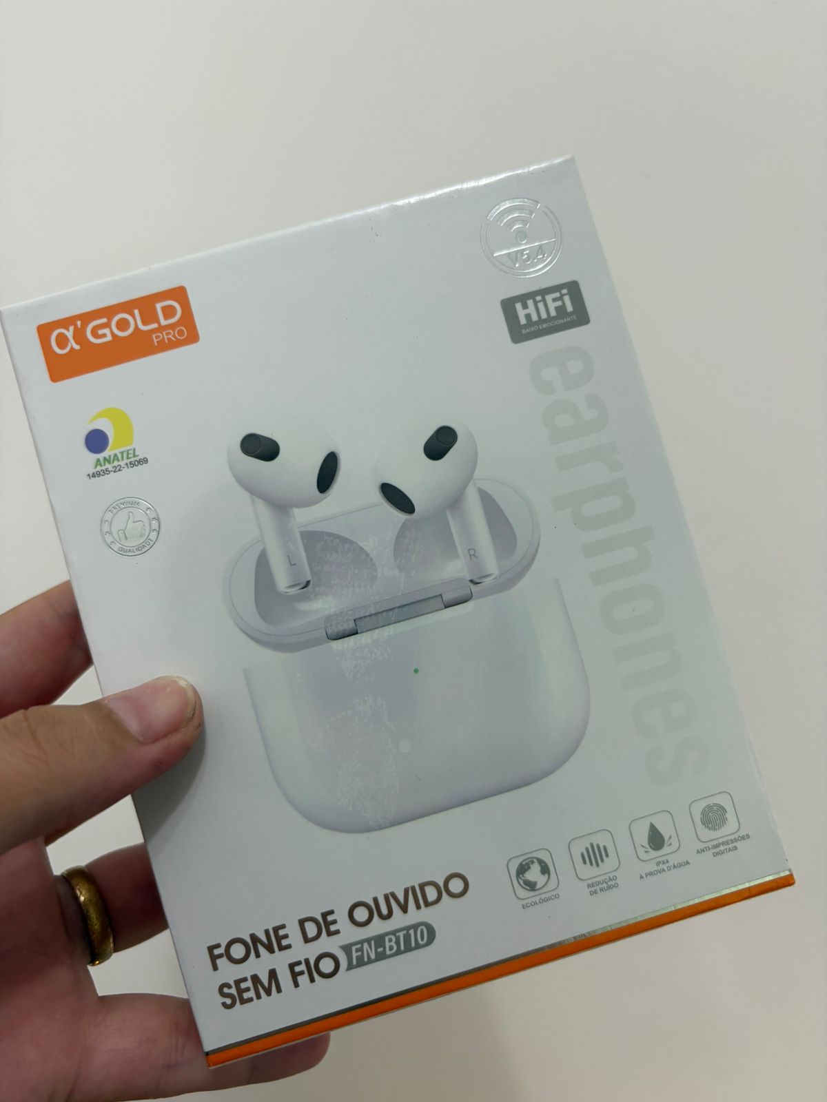Fone AirPods Normal Anti Ruído