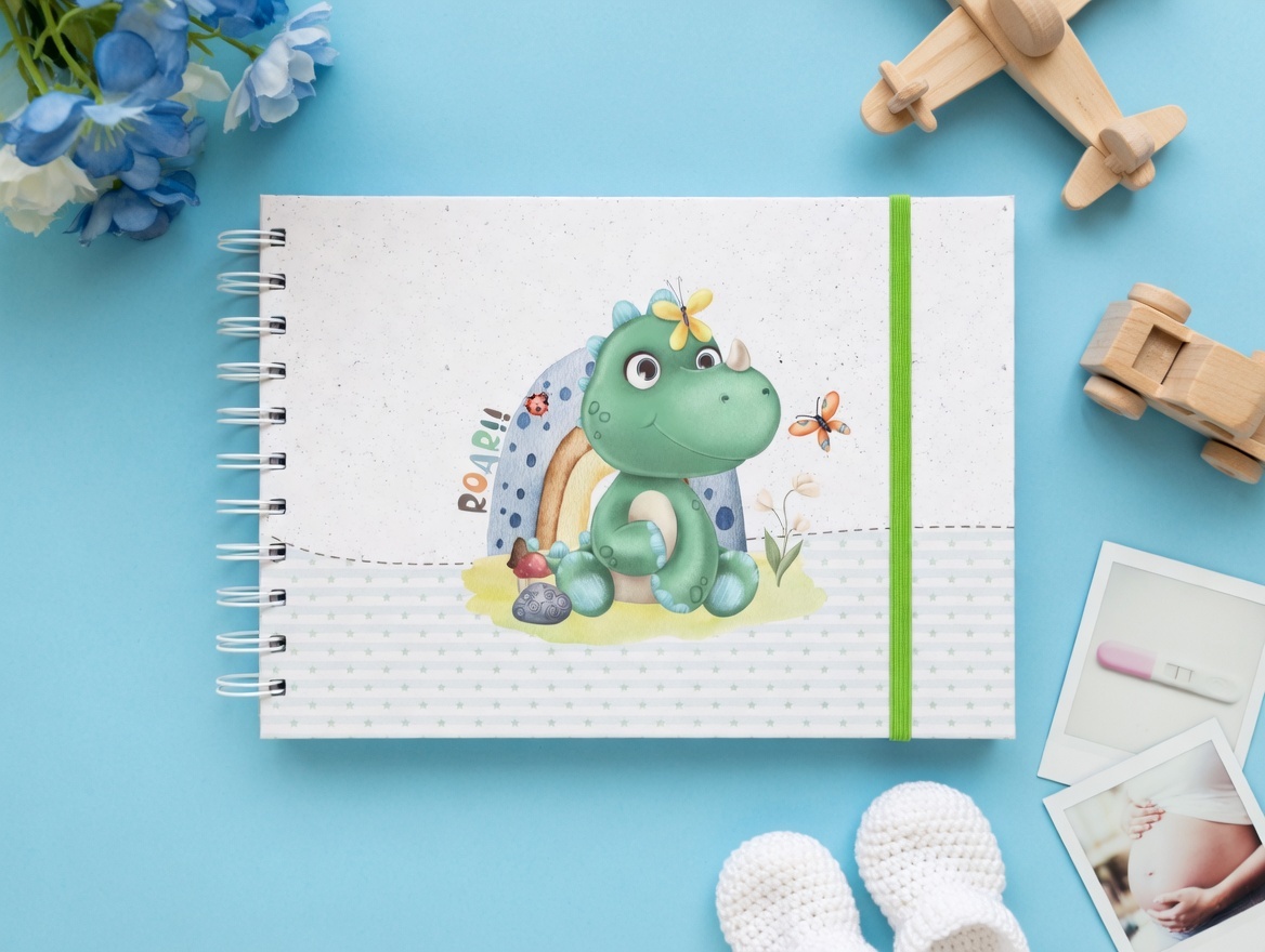 Livro do Bebê - Baby Dino