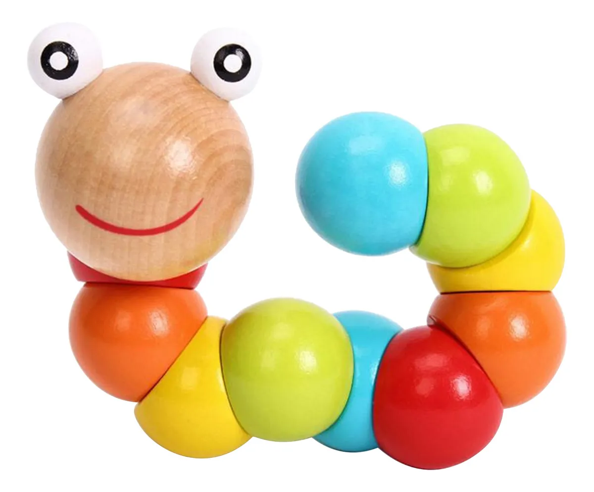 BRINQUEDO EDUCATIVO MINHOCA DIVERTIDA