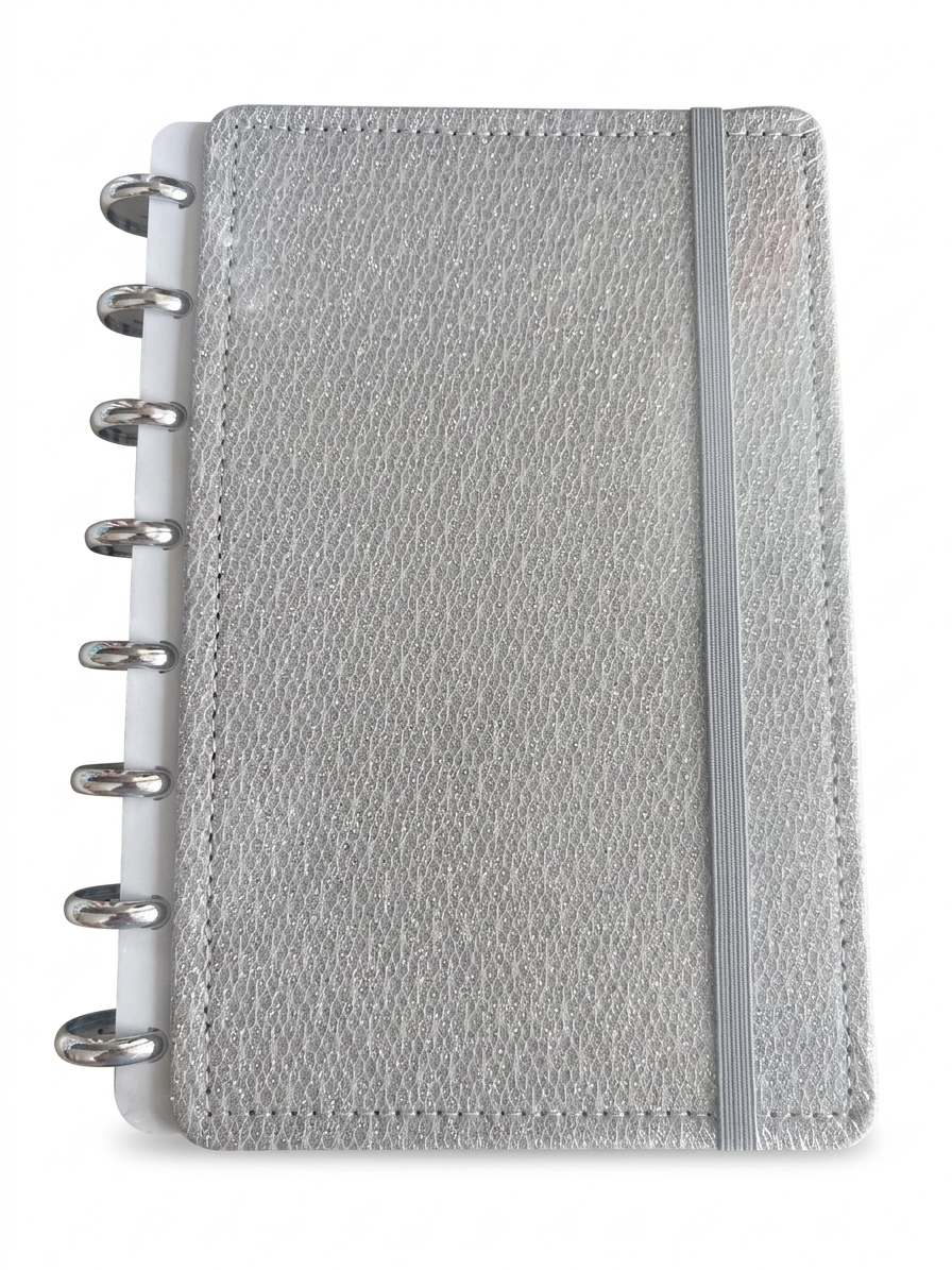 Caderno inteligente Pequeno Prata