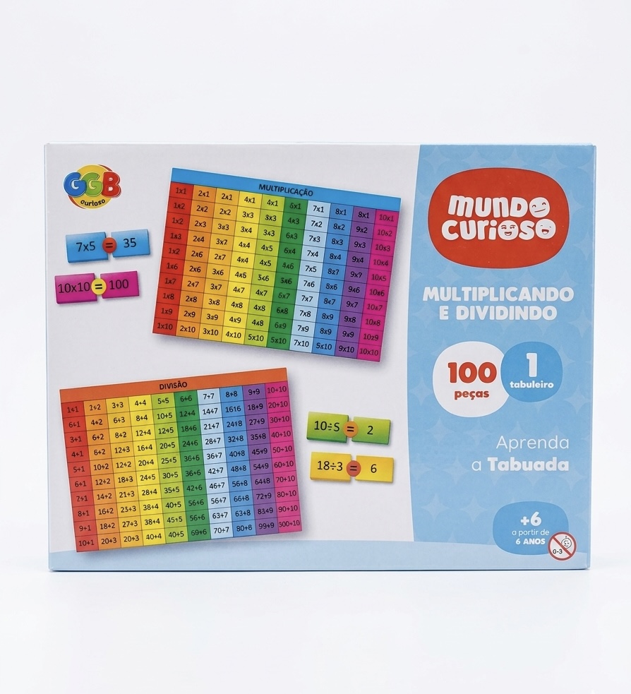 JOGO PEDAGÓGICO MATEMÁTICO MULTIPLICANDO E DIVIDINDO