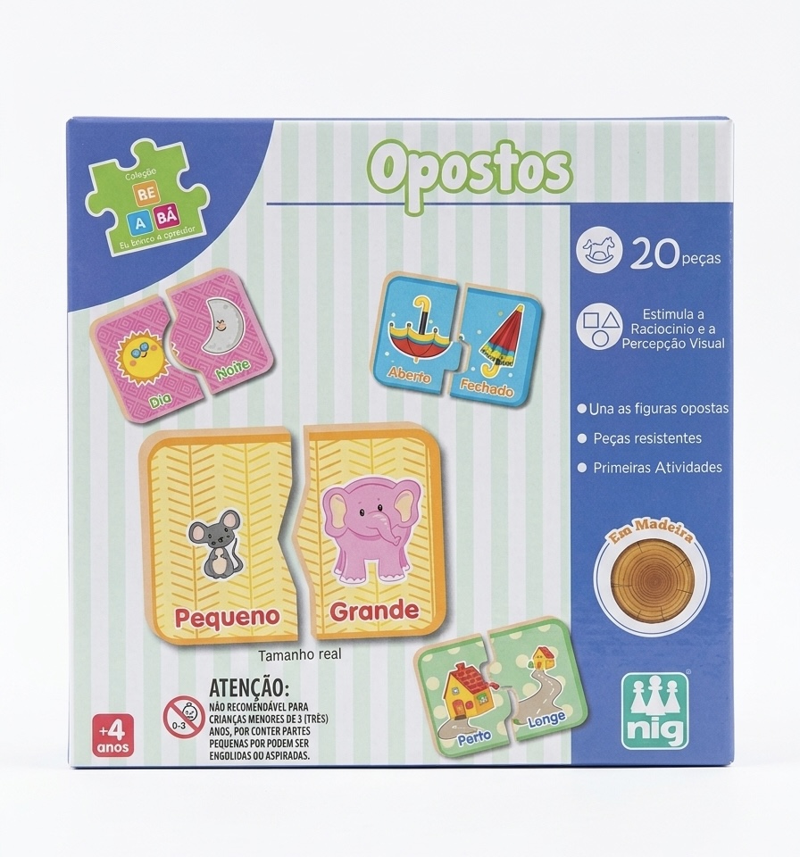 JOGO OPOSTOS QUABRA-CABEÇAS