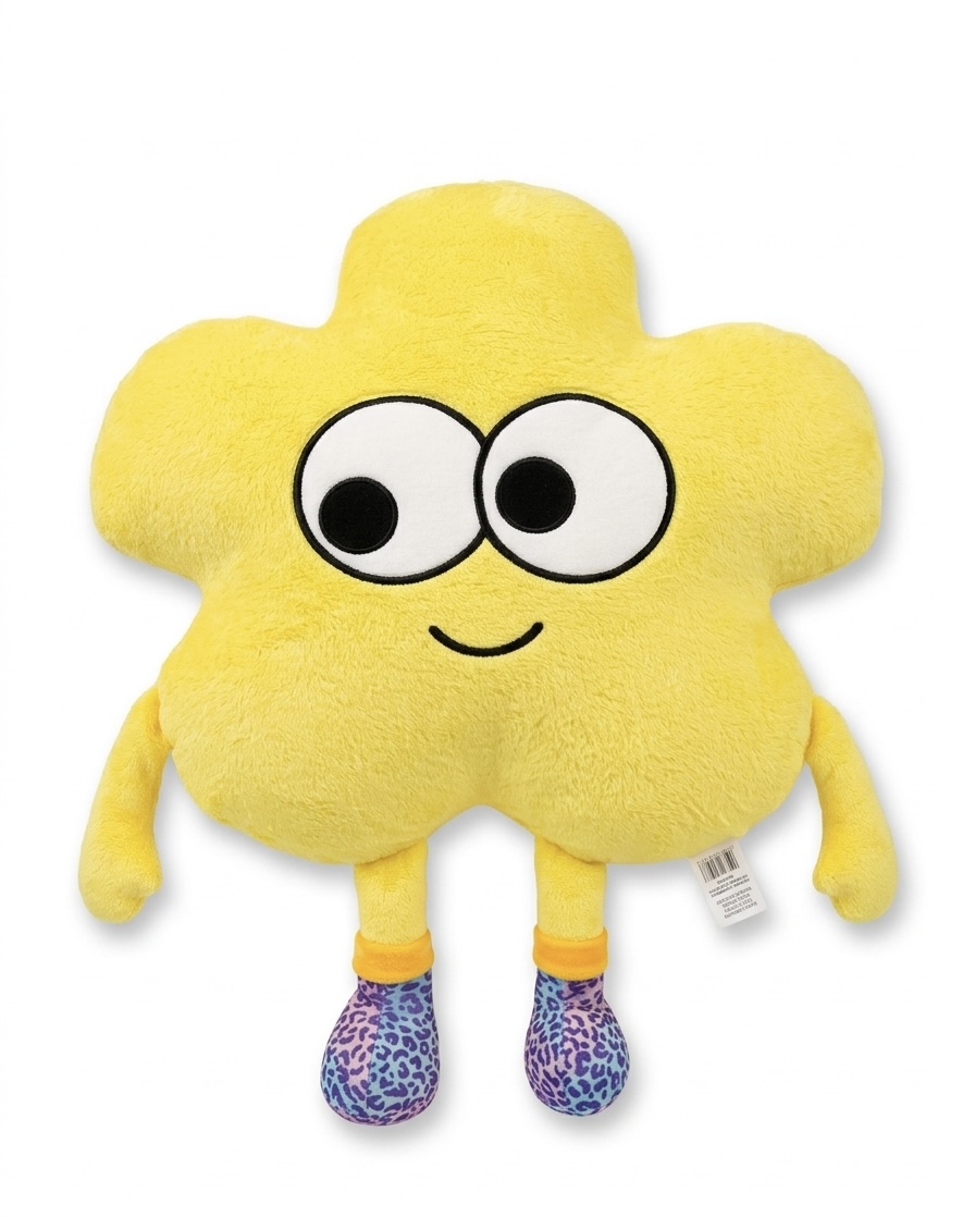 PELÚCIA ALMOFADA ESTRELA FELIZ