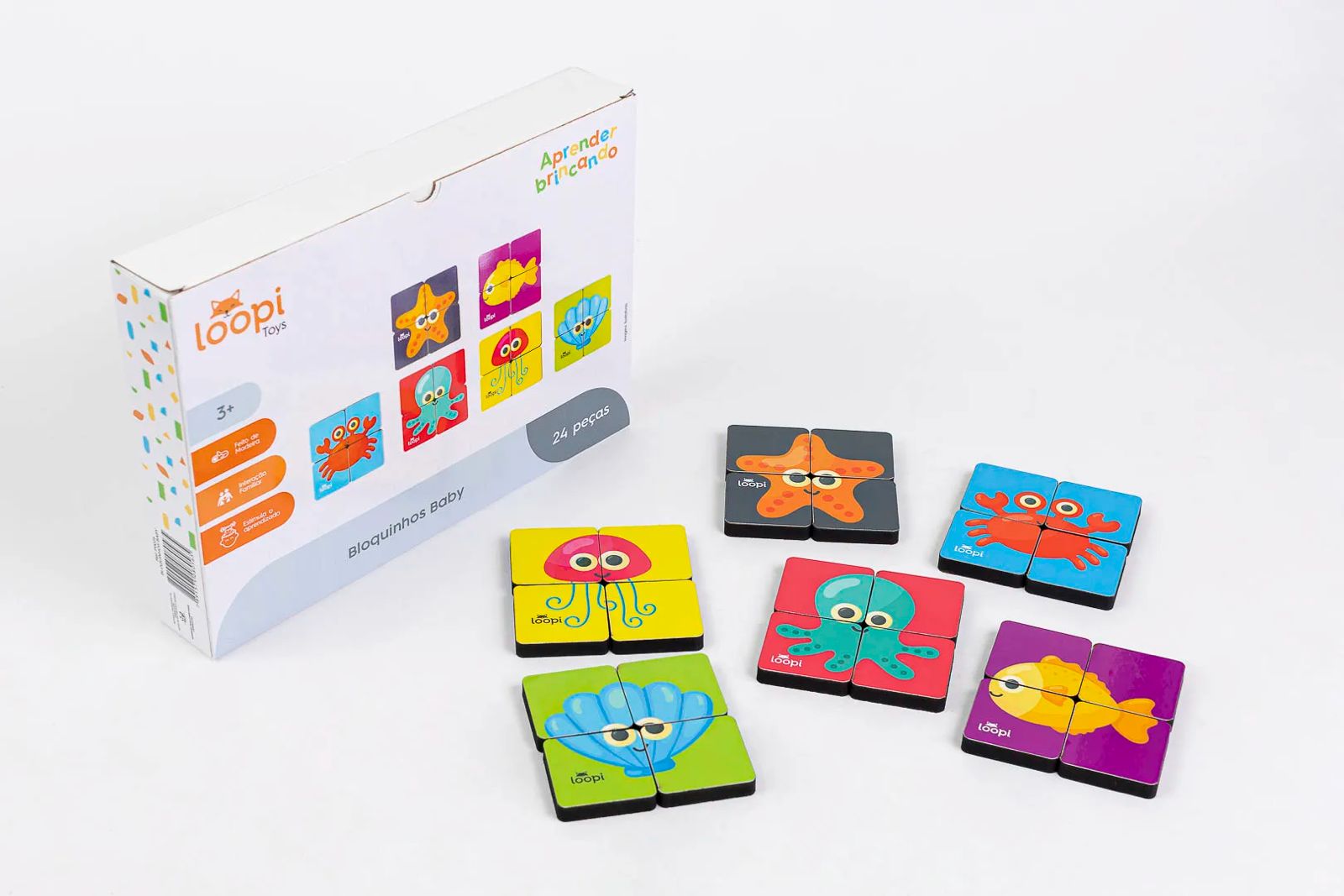 BRINQUEDO EDUCATIVO DESCUBRA OS BLOQUINHOS BABY