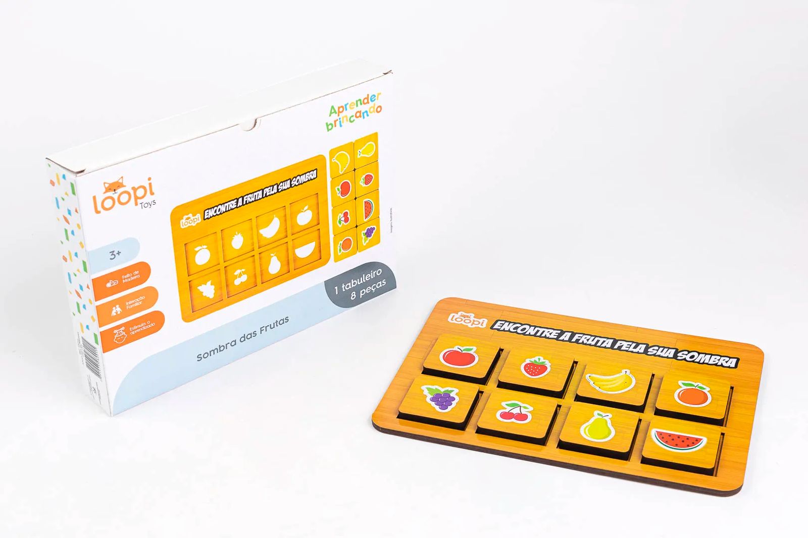 JOGO DAS SOMBRAS - FRUTAS