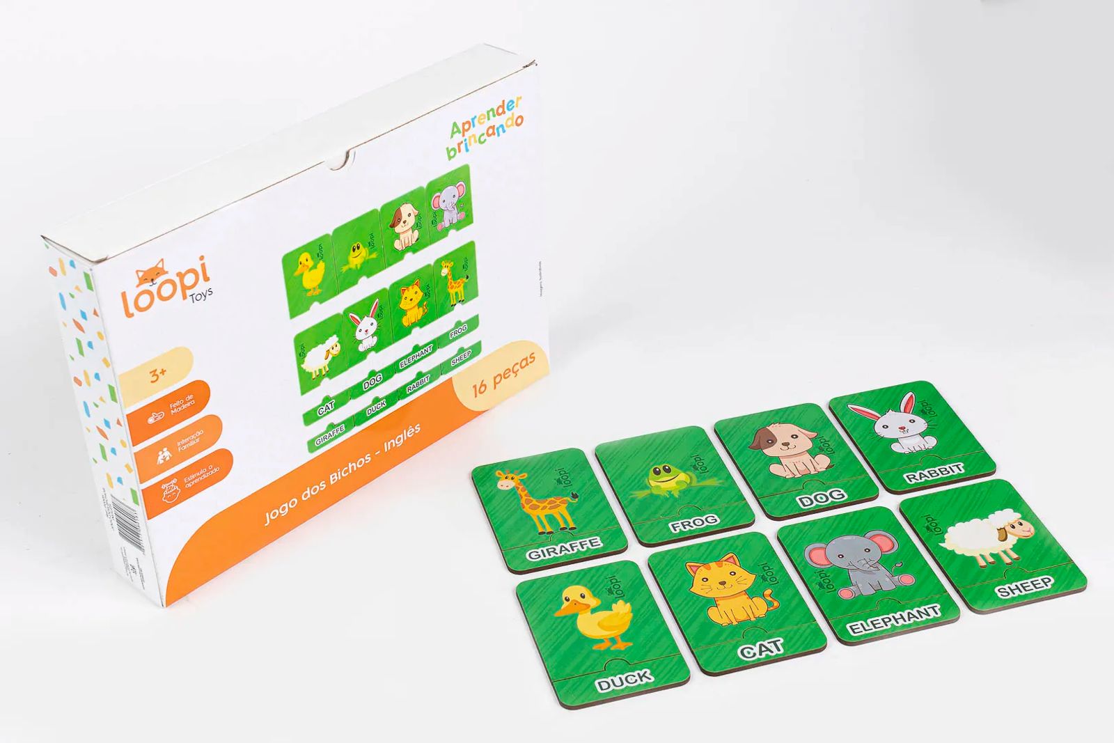 JOGO DOS BICHOS - INGLÊS