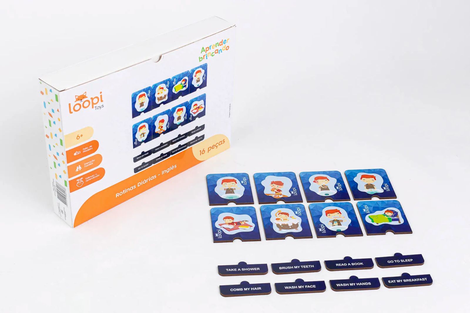 JOGO INTERETIVO ROTINAS DIÁRIAS - INGLÊS