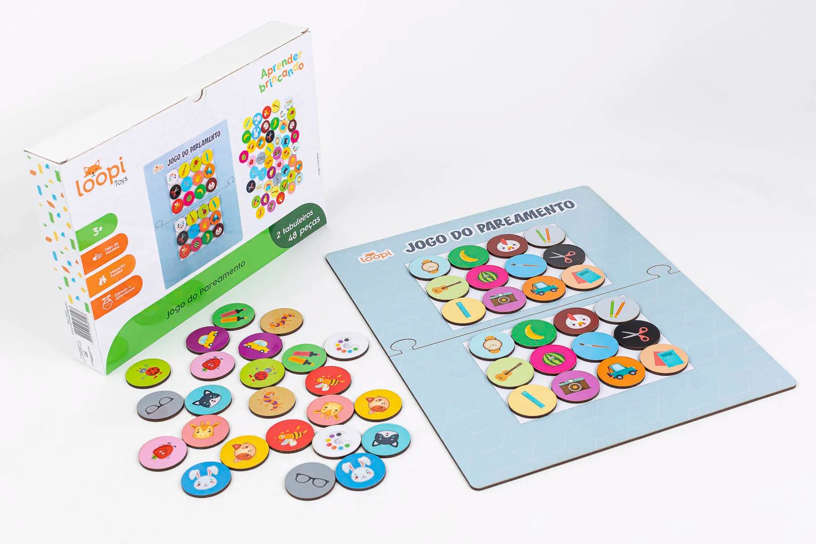 JOGO DO PAREAMENTO MEMÓRIA E RACIOCÍNIO