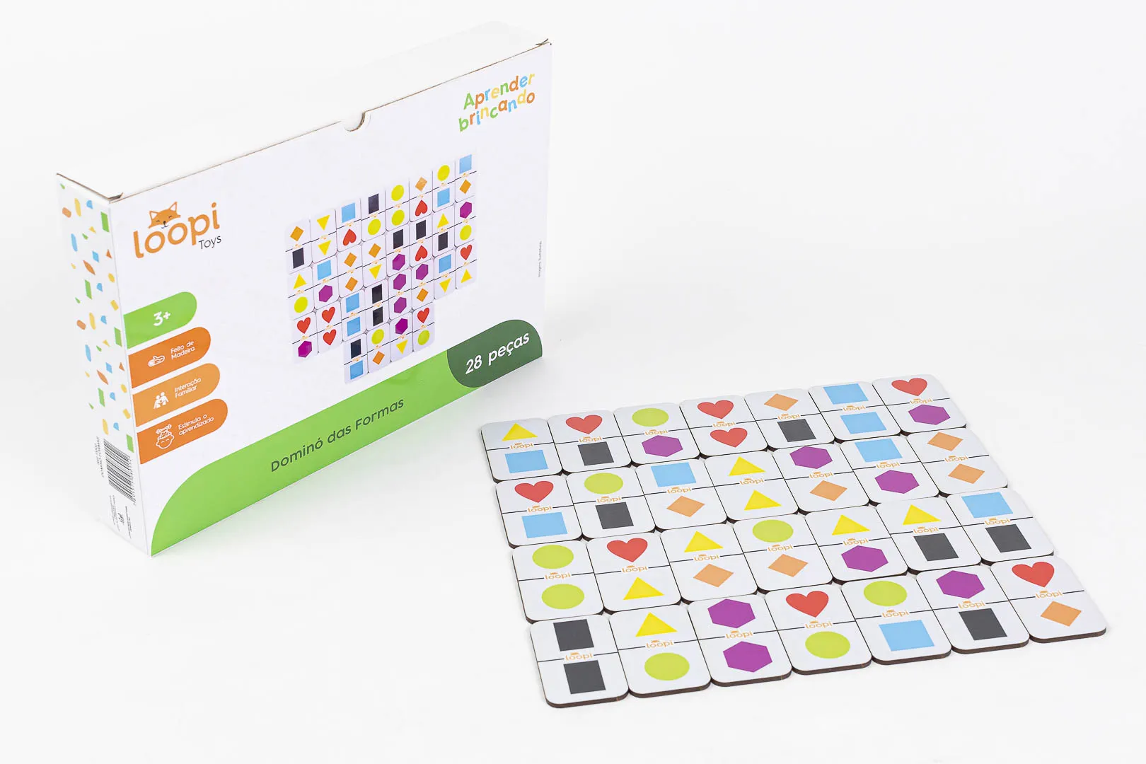 JOGO DOMINÓ DE FORMAS