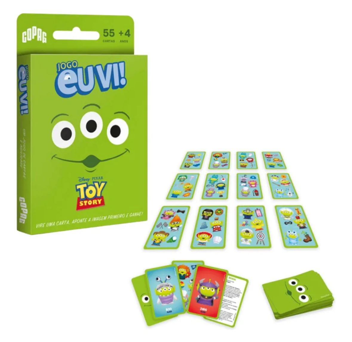 JOGO DA MEMÓRIA EU VI! ALIENS TOY STORY