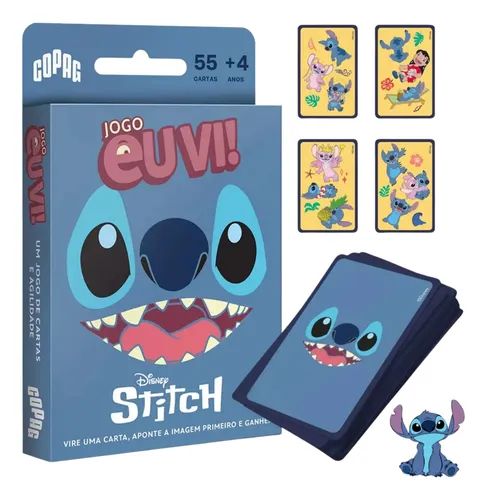 JOGO DA MEMORIA EU VI STITCH