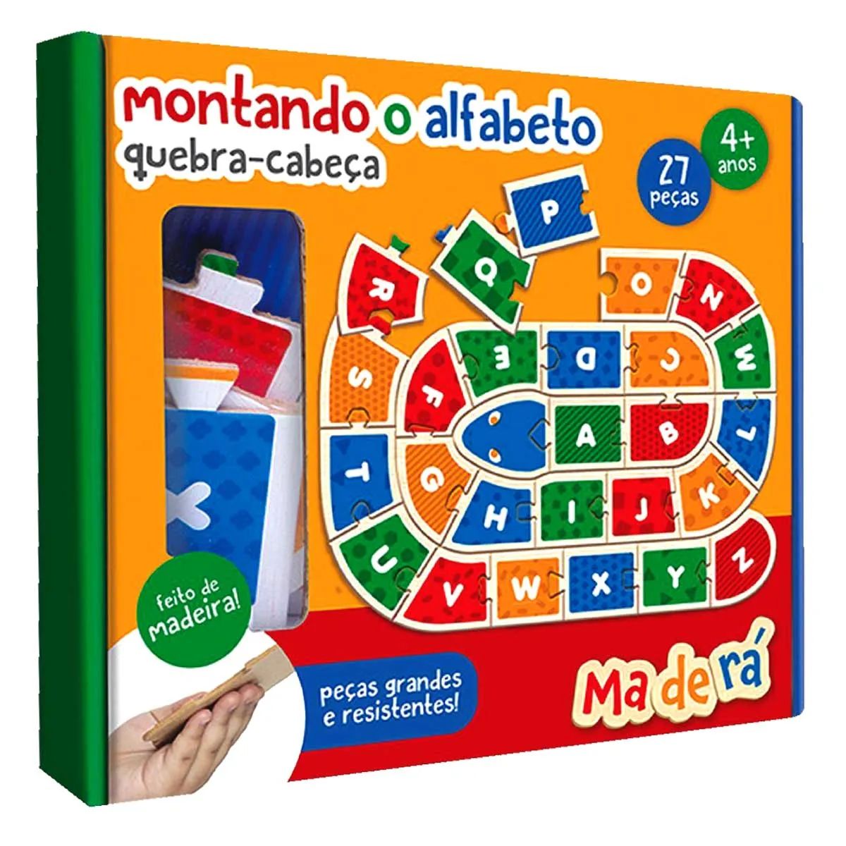 QUEBRA-CABEÇA MONTANDO O ALFABETO