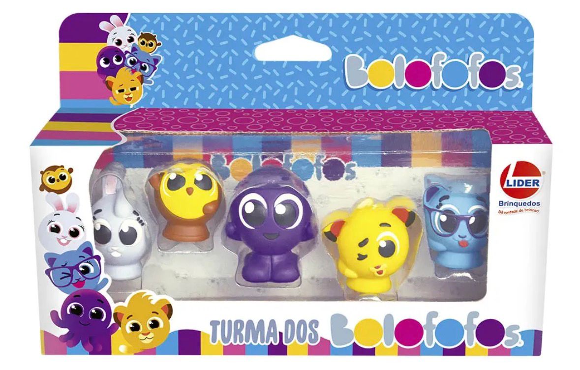 Brinquedo Turma dos Bolofofos
