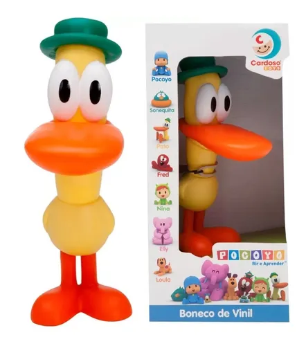 BONECO EM VINIL POCOYO PATO